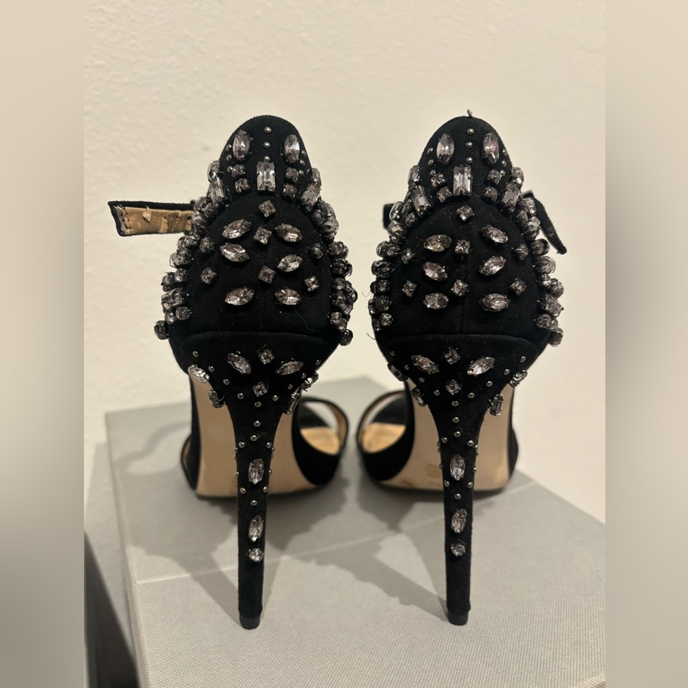 BCBGeneration Black Studded/Jeweled Stiletto Heels
READ LISTING